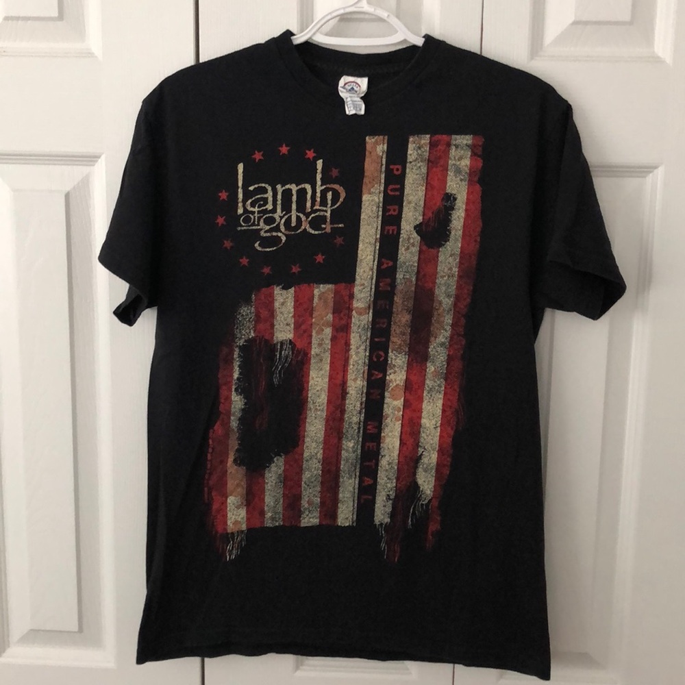 Pre-Owned Lamb of God T-Shirt Size Medium